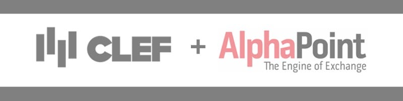 AlphaPoint Announces Clef Support