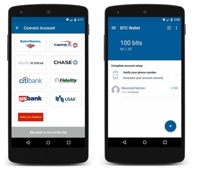 Coinbase Issues Major Android and iOS App Updates