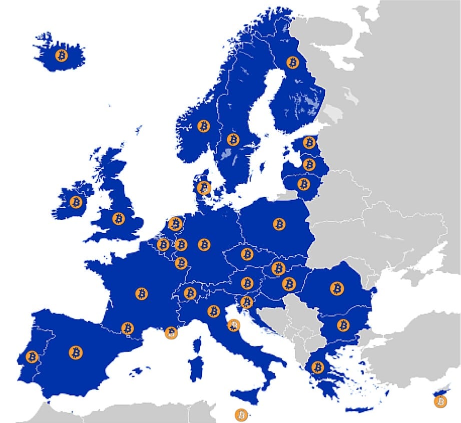 Coinify Expands to 34 SEPA Countries