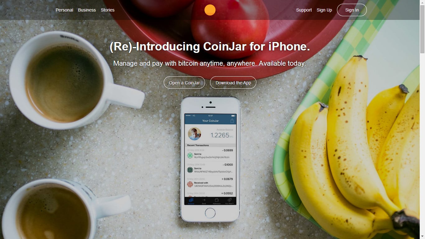 CoinJar returns to the Apple App Store
