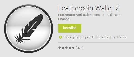 Feathercoin wallet fix now available