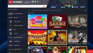MarsBet Casino Games