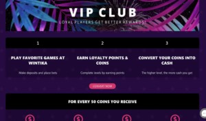 Wintika Casino Bonuses